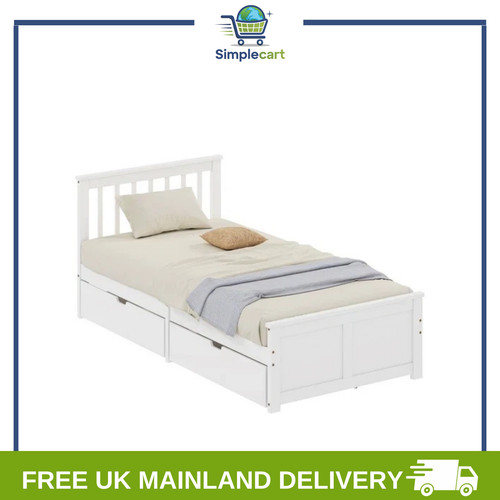 3ft single bed frame - frame, with