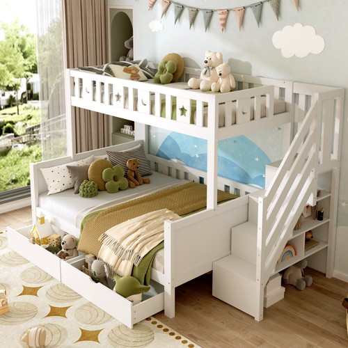 Bunk beds with storage drawers - bunk,
