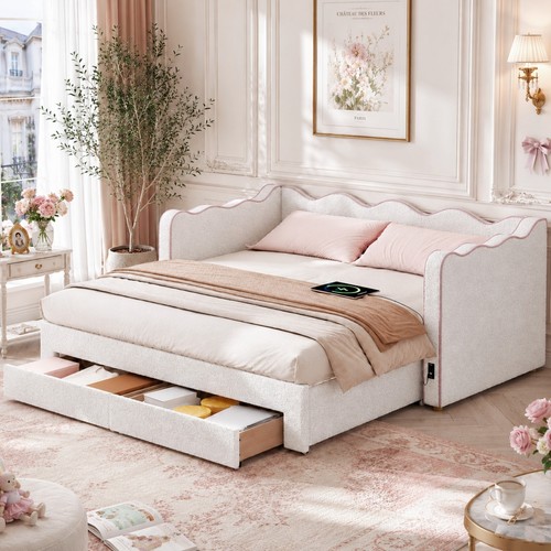 Daybed with pull out - pull-out, trundle