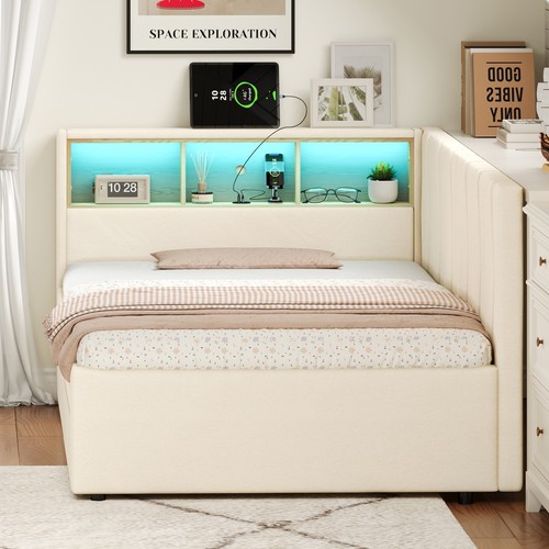 Day bed 3ft upholstered - day,