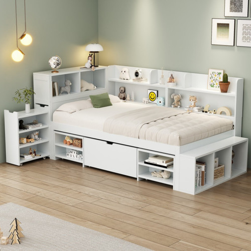 Single bed with - single,