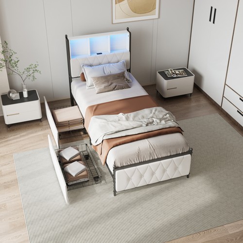3ft single bed - frame, 90x190cm
