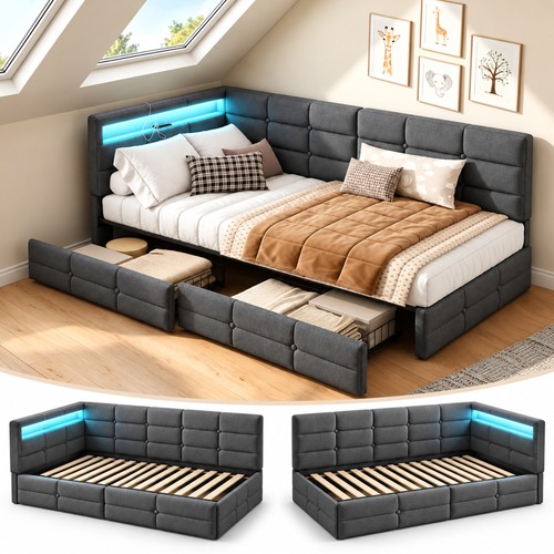 3ft single sofa bed frame - 3ft,