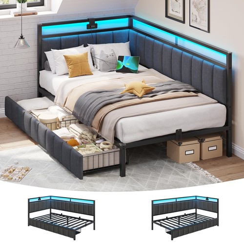 Single bed frame with - frame,