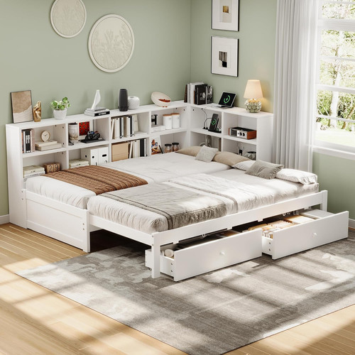 Bookcase bed sale 3ft single - bookcase,