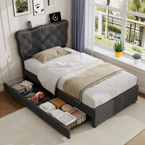 3ft single storage bed sale - 3ft,