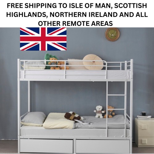 Twin bunk bed frame 3ft - bunk,