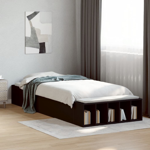 Bed frame black 75x190 - frame,