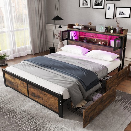 Double single bed frame - single,