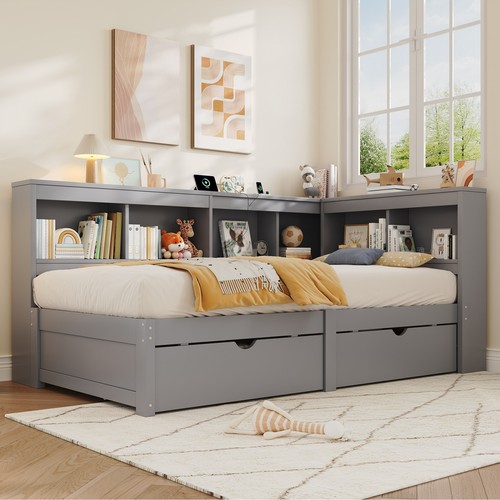 Daybed 3ft single wooden bed - daybed,