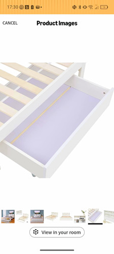 Single white wood - single,