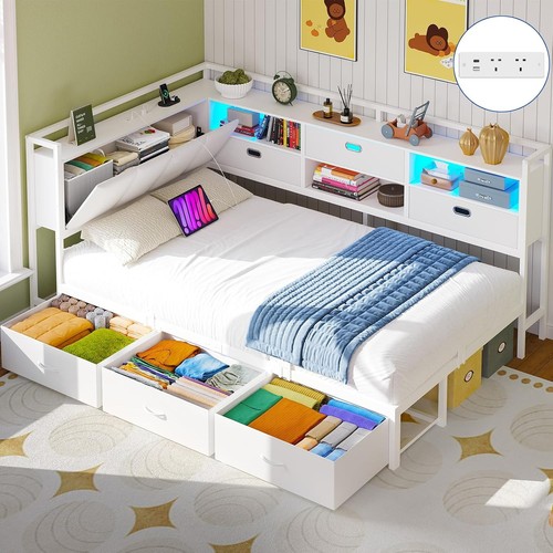 3ft single bed frame with - 3ft, 6