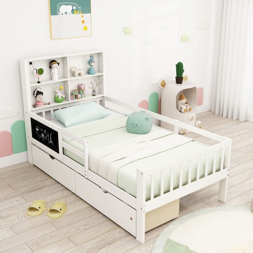 Single size bed frame 2 - bed, w/2