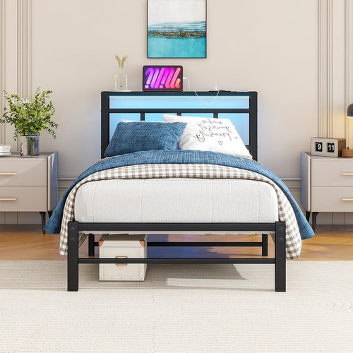 3ft single bed frame with - bed,